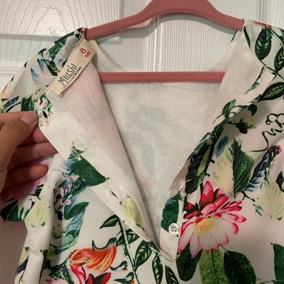 NEW without tag Miushi Girls Summer Dress size 6 - Picture 3 of 6